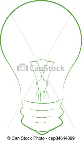 276x470 line art of lightbulb simple light bulb symbol in lane art - Light Bulb Line Drawing