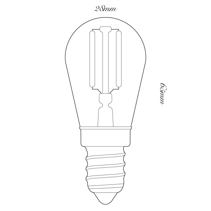 800x800 Buy The Led Pygmy Lamp - Light Bulb Line Drawing