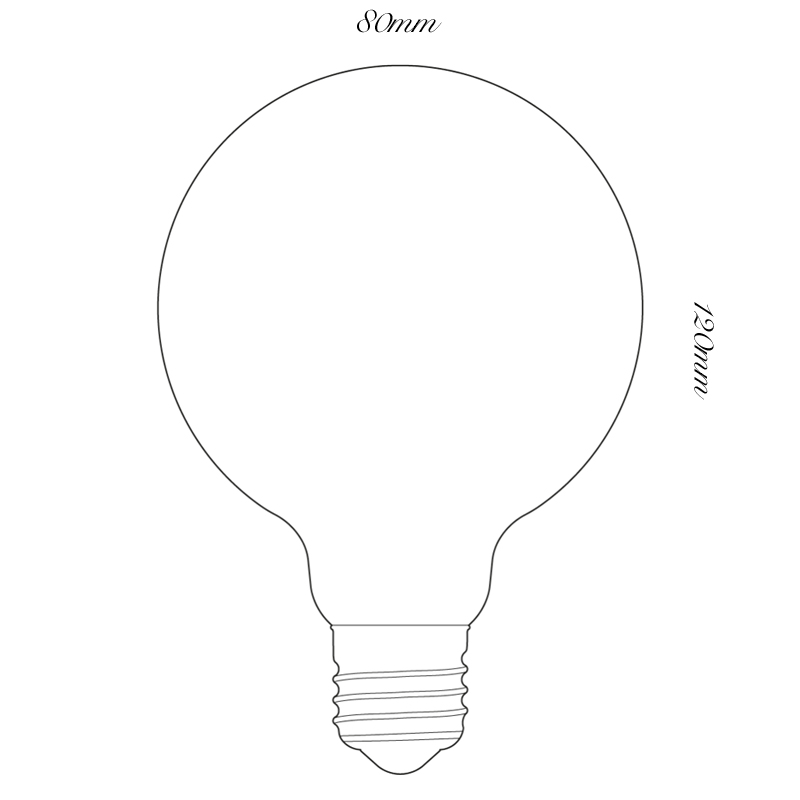 800x800 Buy The Porcelain Ii Lamp - Light Bulb Line Drawing