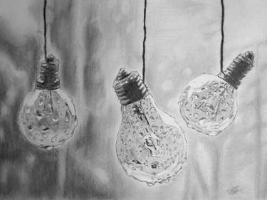 375x281 Light Bulbs Drawing - Light Bulb Pencil Drawing