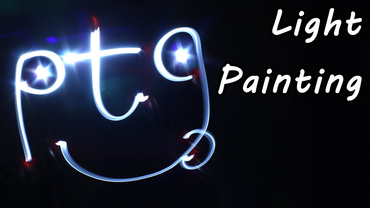 1280x720 Light Painting Tutorial - Light Drawing