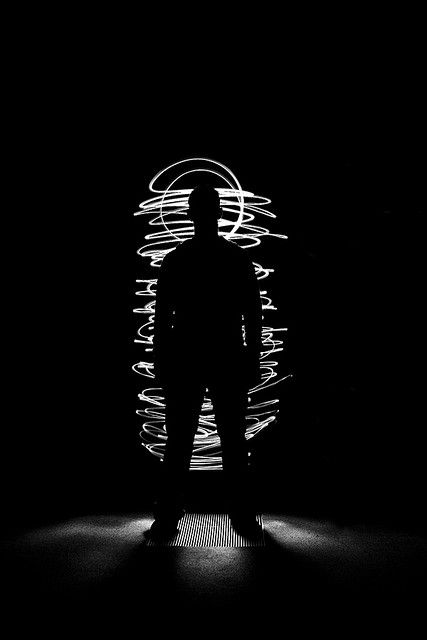 427x640 Light Silhouette Photography Light Painting Photography - Light Drawing