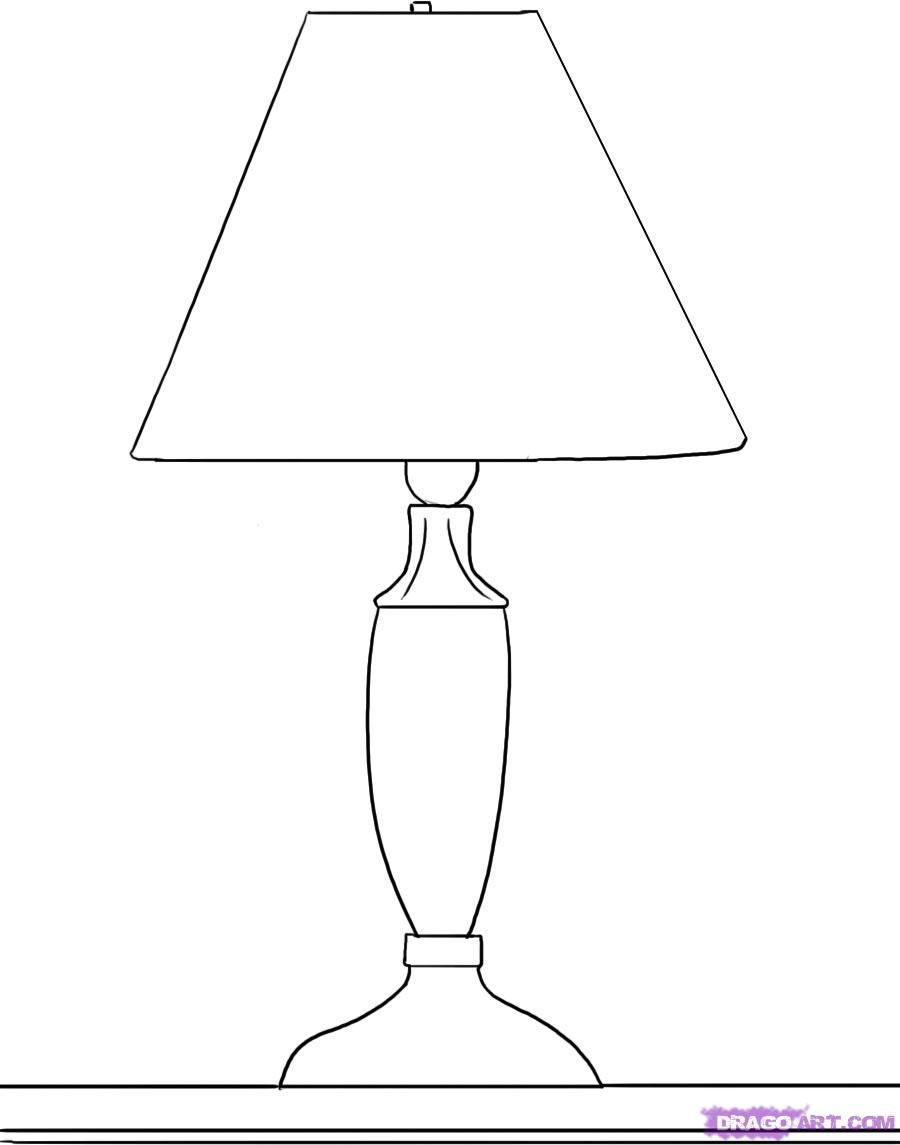 900x1145 Drawing Lamp Lighting Concept Sofa Inspiration, Lamp Design - Light Fixture Drawing