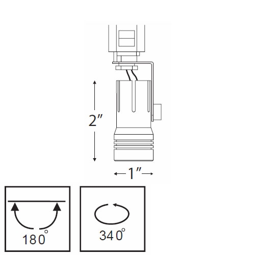 500x500 Led Track Lighting Head, Track Lighting Kits Led Light Bulb - Light Fixture Drawing