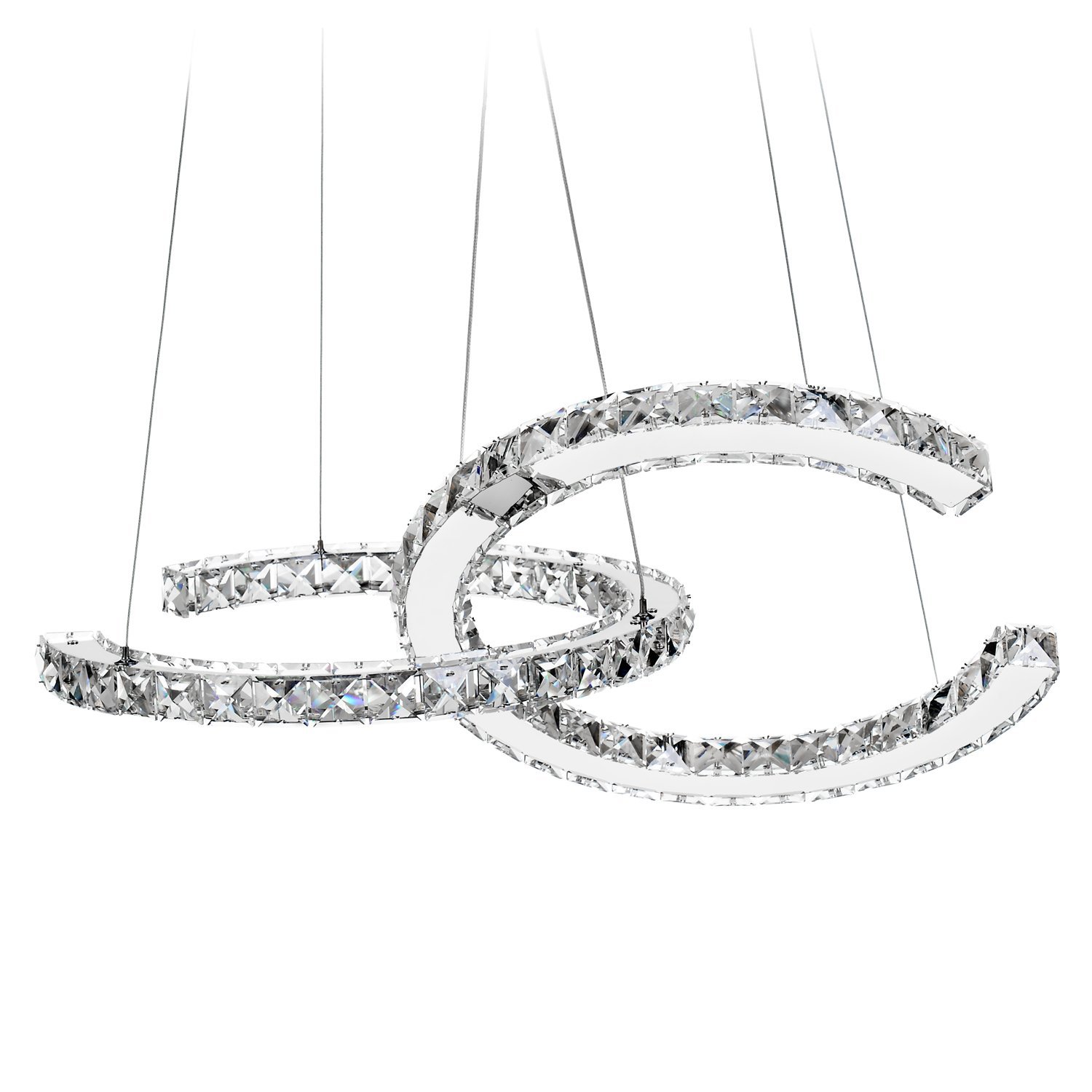 1500x1500 Meerosee Modern Crystal Chandelier Lighting Ceiling Light Fixture - Light Fixture Drawing