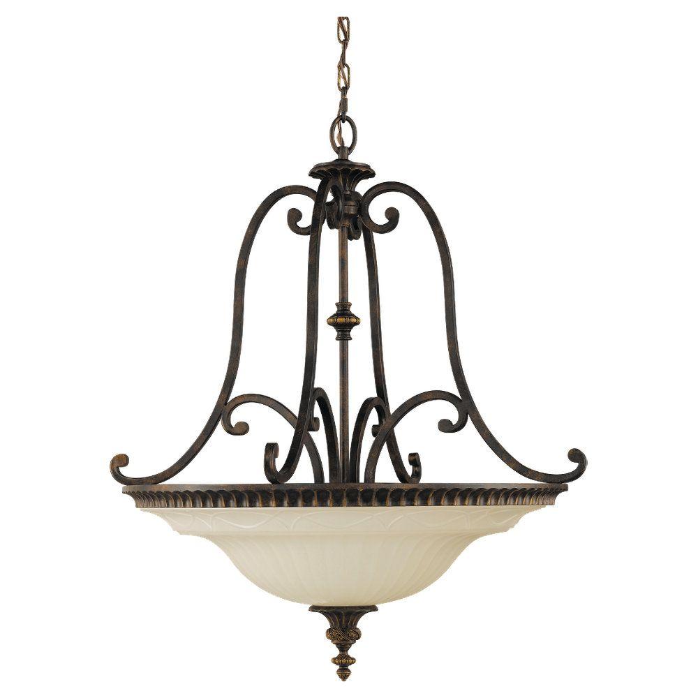 1000x1000 Sea Gull Lighting Drawing Room Light Walnut Uplight Chandelier - Light Fixture Drawing