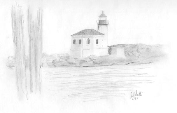 607x387 Jim Scotti's Art Page - Light Pencil Drawing