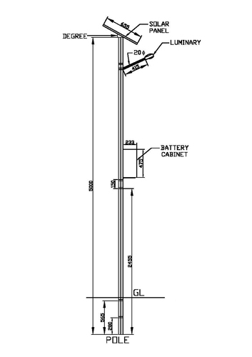 Light Pole Drawing at PaintingValley.com | Explore collection of Light ...