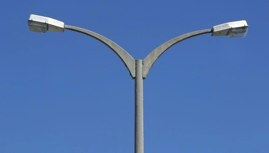 877x500 Street Lamp Post For Sale Productions Locations Fortnite Led - Light Post Drawing