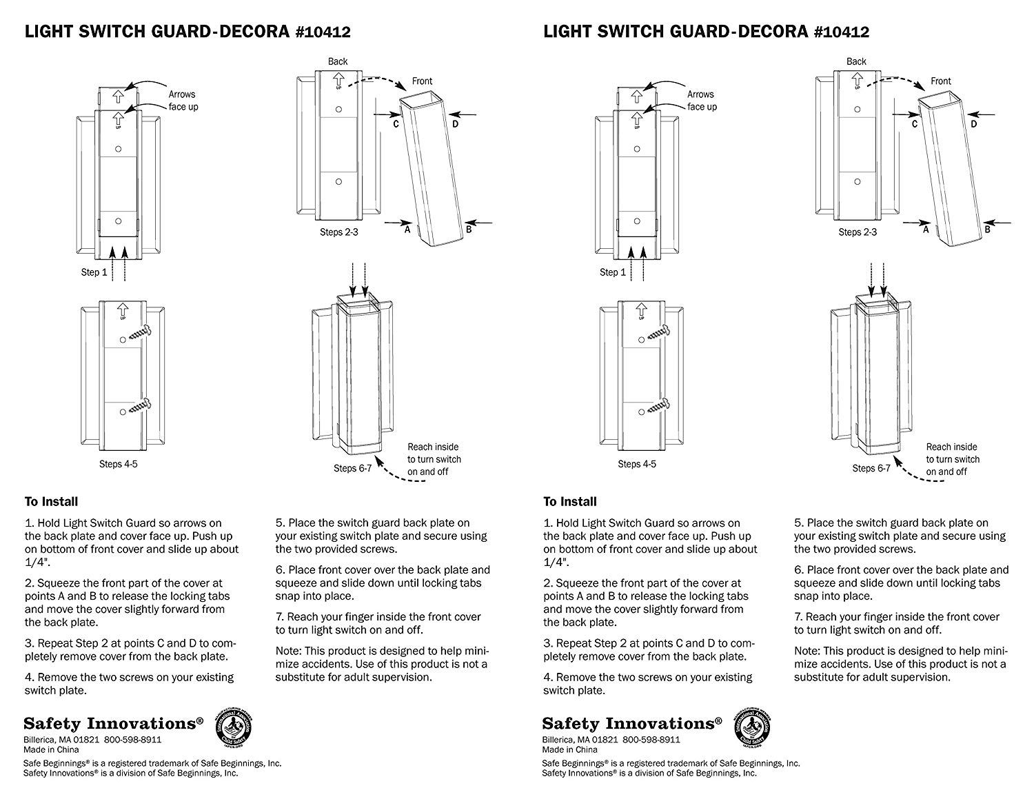 1500x1159 Child Proof Light Switch Guard For Decora - Light Switch Drawing