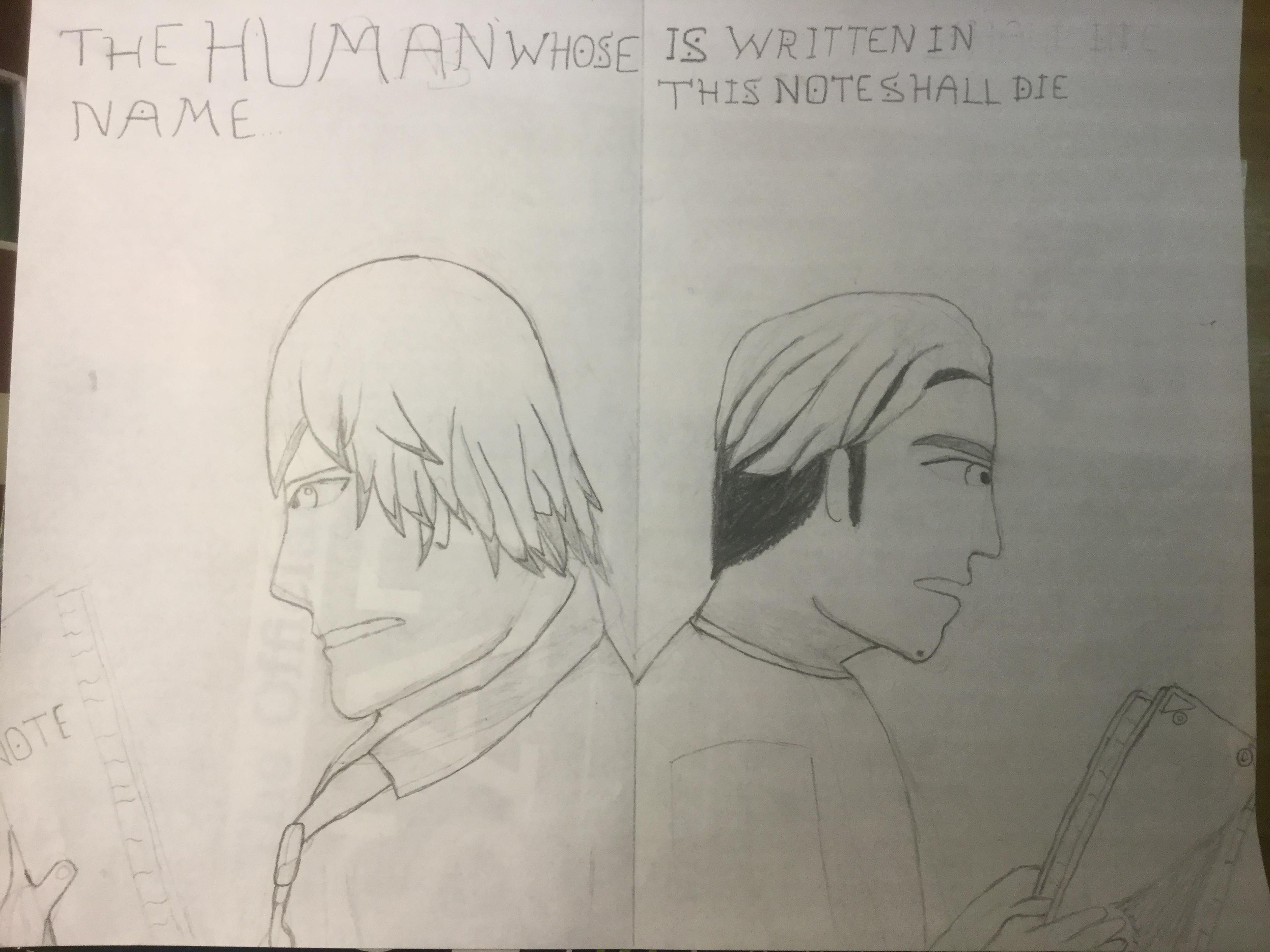 3264x2448 My Death Note Light Yagamiturner Drawing Deathnote - Light Yagami Drawing