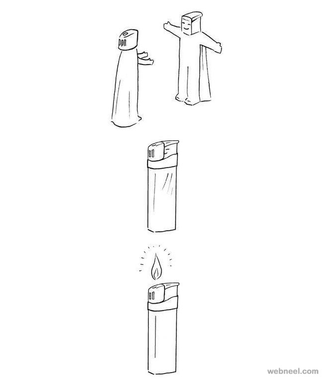 660x768 lighter funny drawings - Lighter Drawing