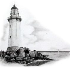 Lighthouse Drawing