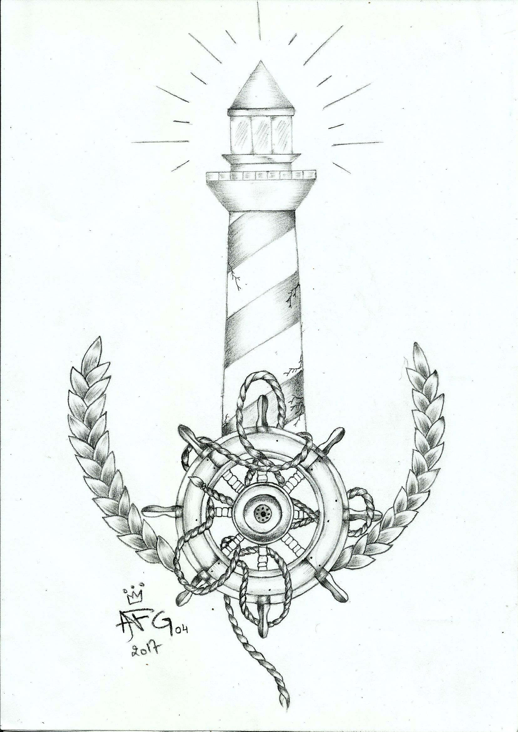 Art Class Ideas Draw A Lighthouse