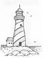183x248 Drawing Lighthouse Doodle - Lighthouse Drawing Easy