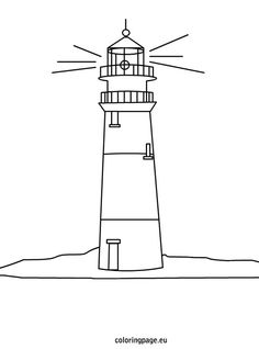 236x318 Drawn Lighthouse Simple - Lighthouse Drawing Simple