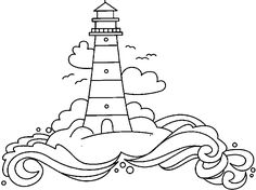 236x176 Best Lighthouse Drawings Images Learn To Draw, Drawing - Lighthouse Drawing Simple
