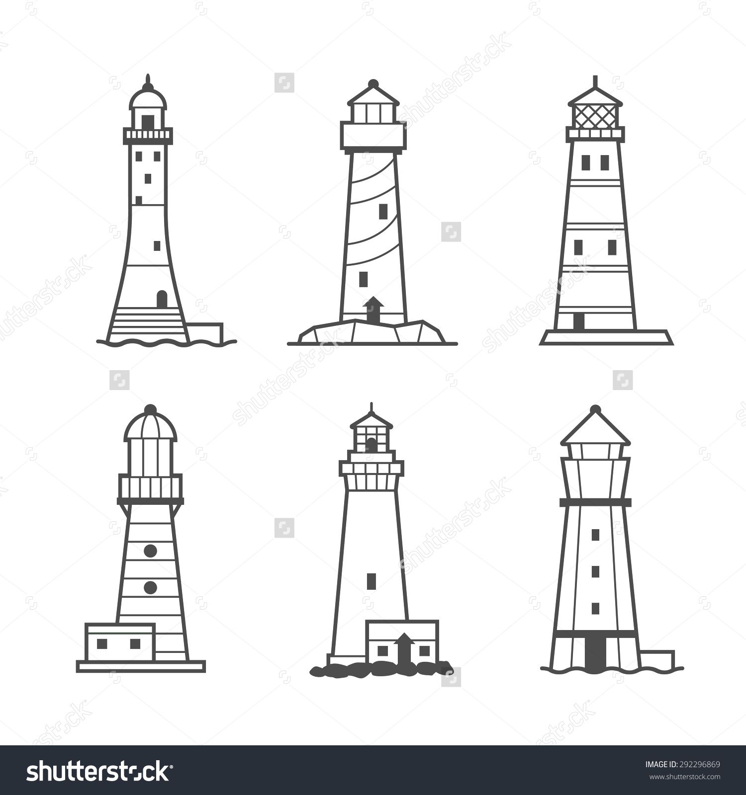 1500x1600 Odd Inspirations Lighthouse, Lighthouse - Lighthouse Drawing Simple