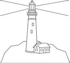 236x213 How To Draw A Lighthouse Easy Lighthouse Drawing Cape Blanco - Lighthouse Drawing Simple