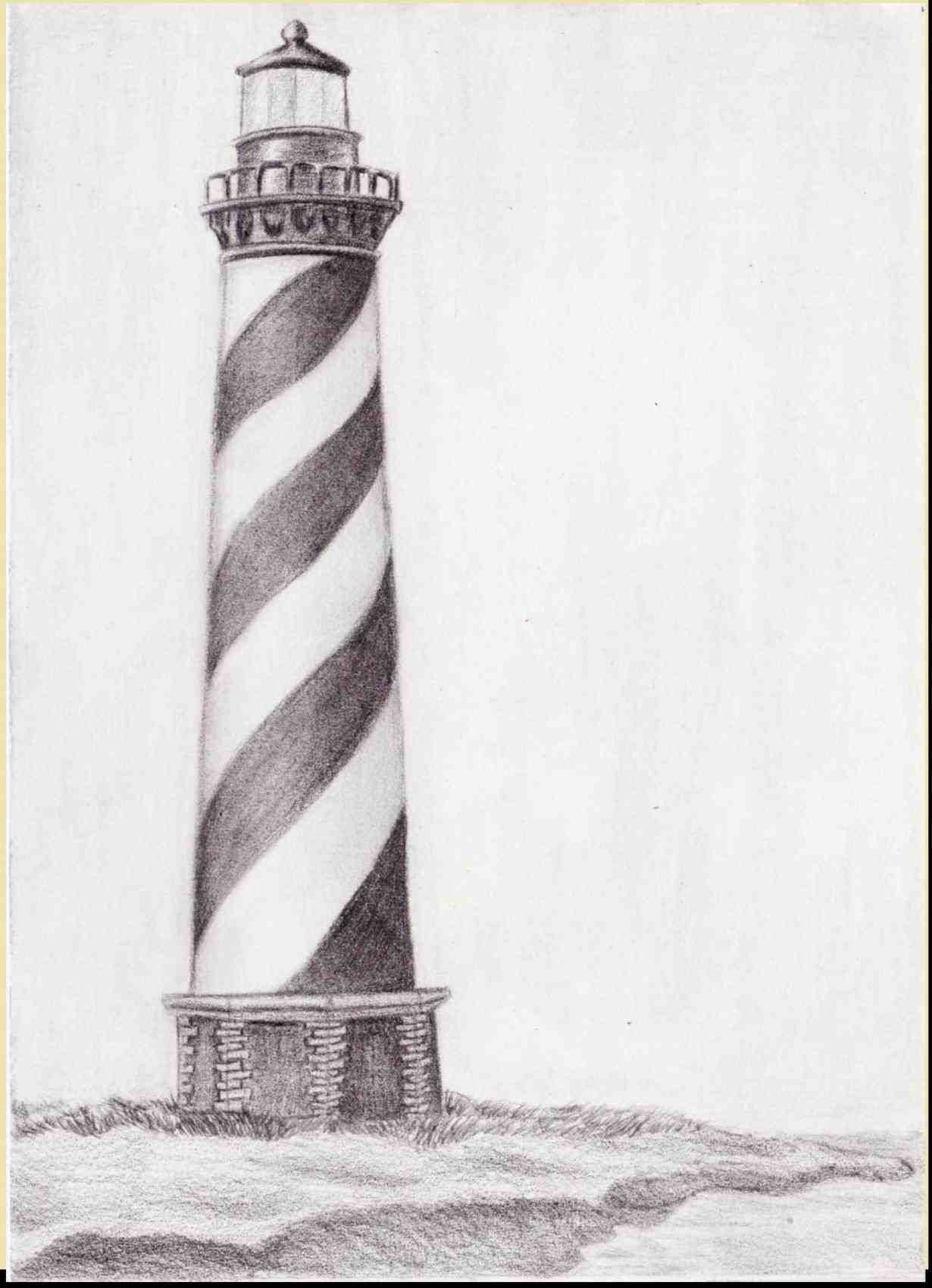 lighthouse-line-drawing-at-paintingvalley-explore-collection-of