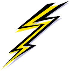 234x240 lighting bolt drawing - Lighting Bolt Drawing