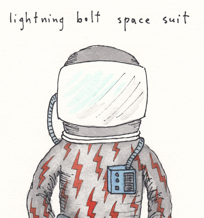 700x748 lightning bolt space suit - Lighting Bolt Drawing