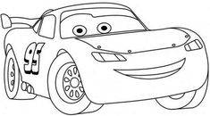 235x130 how to draw lightning mcqueen step - Lighting Mcqueen Drawing