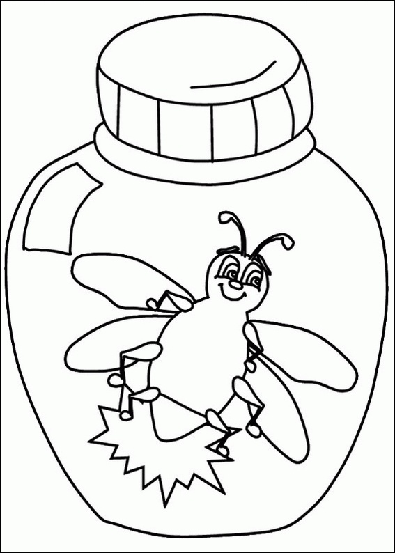 567x794 Lightning Bug Clipart Black And White - Lightning Bug Drawing