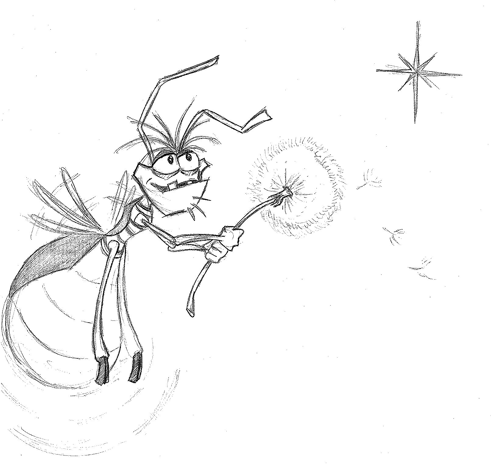 Lightning Bug Drawing at Explore collection of