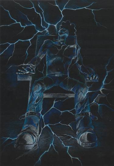 375x544 Ride The Lightning Drawing - Lightning Drawing