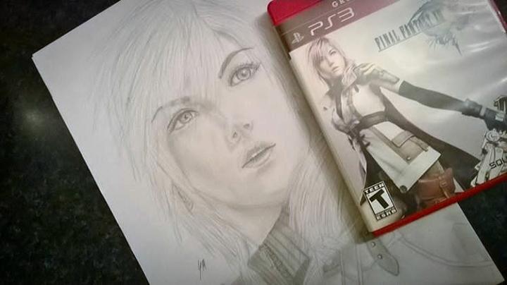 720x404 Ffxiii Lightning Drawing Finalfantasy - Lightning Drawing