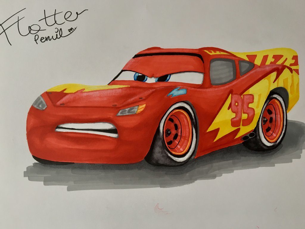 Lightning Mcqueen Drawing at Explore collection of