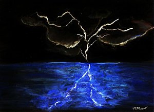 300x218 Lightning Strike Drawings Fine Art America - Lightning Strike Drawing