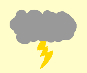 300x250 Lightning Strike Drawing - Lightning Strike Drawing