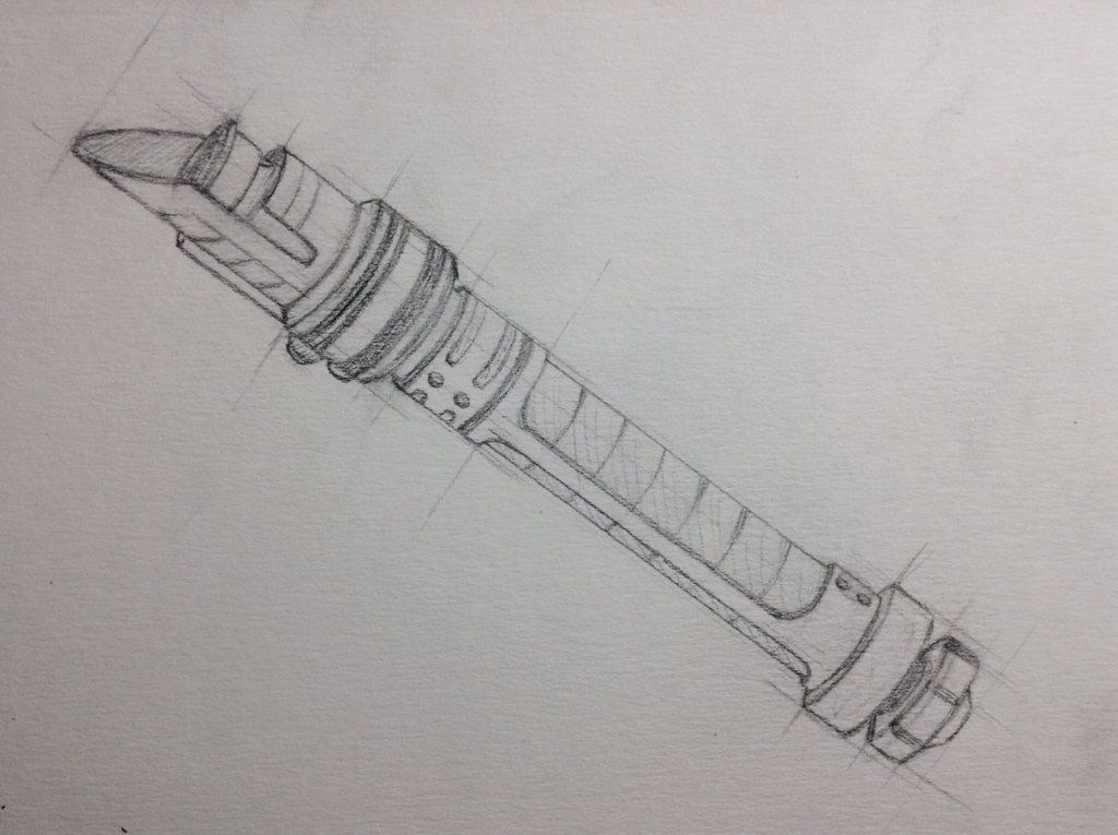 1024x765 lightsaber design - Lightsaber Drawing