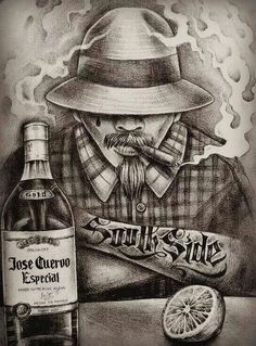 236x319 Best Chicono Images Drawings, Chicano Art, Drawing S - Lil Rob Drawings