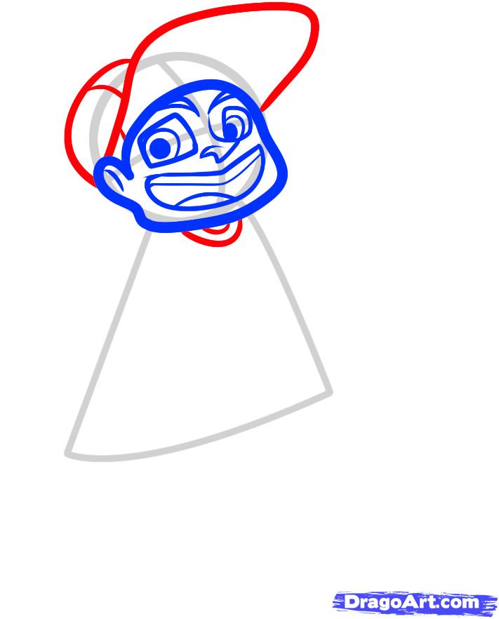 711x882 Step How To Draw Lil Rob, Wild Grinders - Lil Rob Drawings