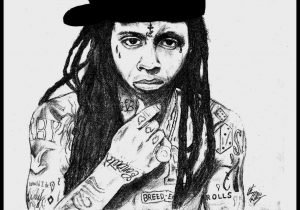 Lil Wayne Cartoon Drawing at PaintingValley.com | Explore collection of ...