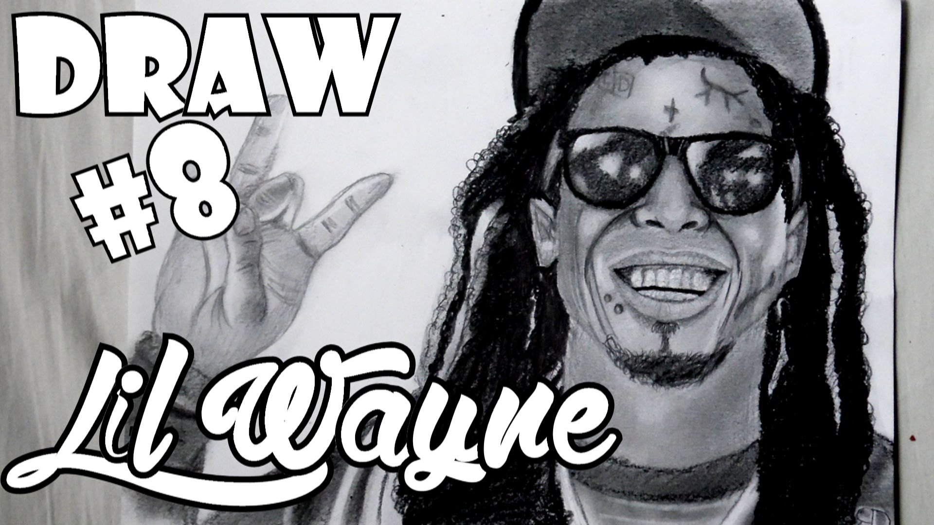 1920x1080 Lil Wayne Cartoon Drawing Draw - Lil Wayne Cartoon Drawing