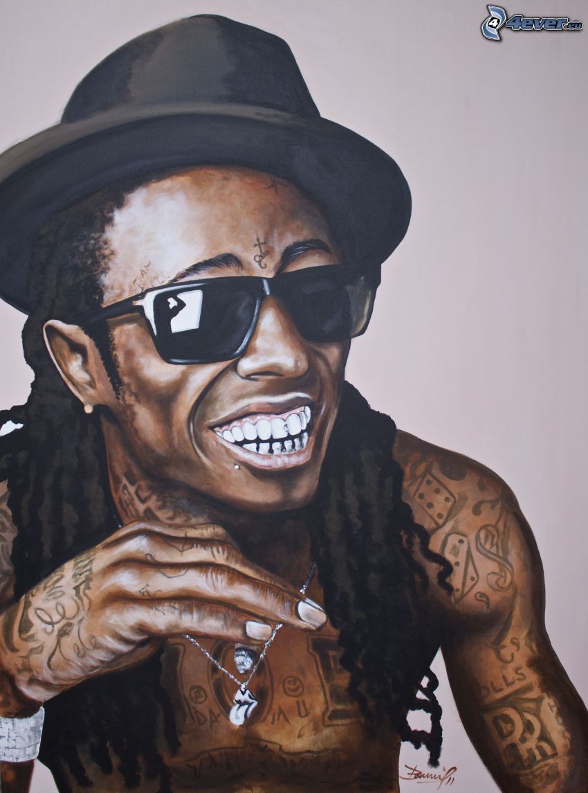 850x1145 Lil Wayne - Lil Wayne Cartoon Drawing