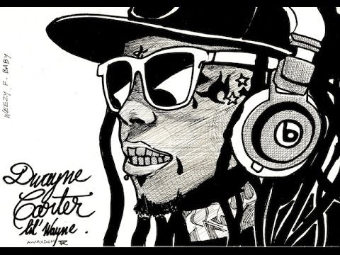 480x360 How To Draw Lil Wayne - Lil Wayne Cartoon Drawing