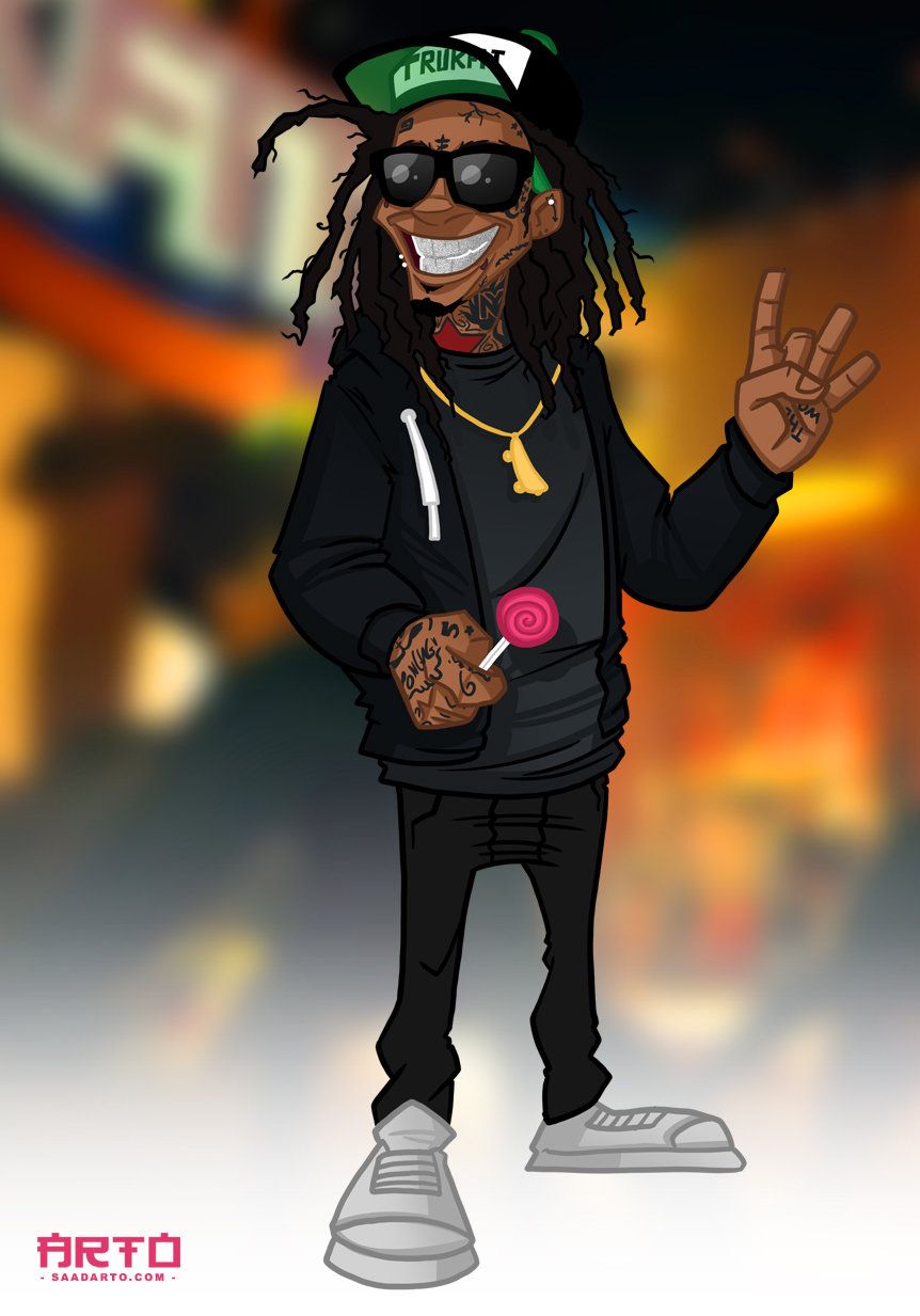 862x1233 drawing ideas lil wayne, trill art, dope - Lil Wayne Cartoon Drawing