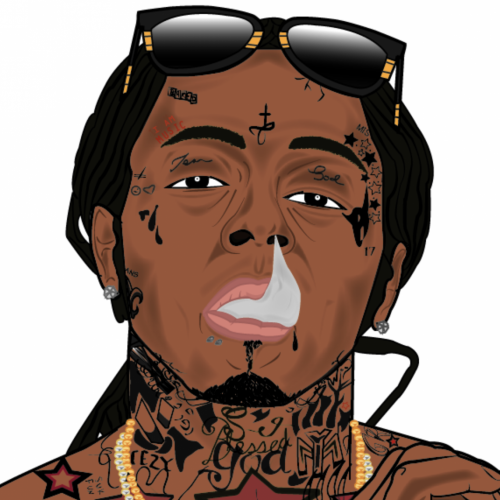 500x500 anybody else lil wayne type - Lil Wayne Cartoon Drawing