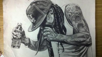 400x225 Lil Wayne - Lil Wayne Drawing