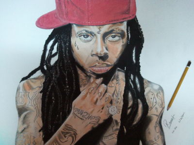 400x300 Lil Wayne Drawing - Lil Wayne Drawing
