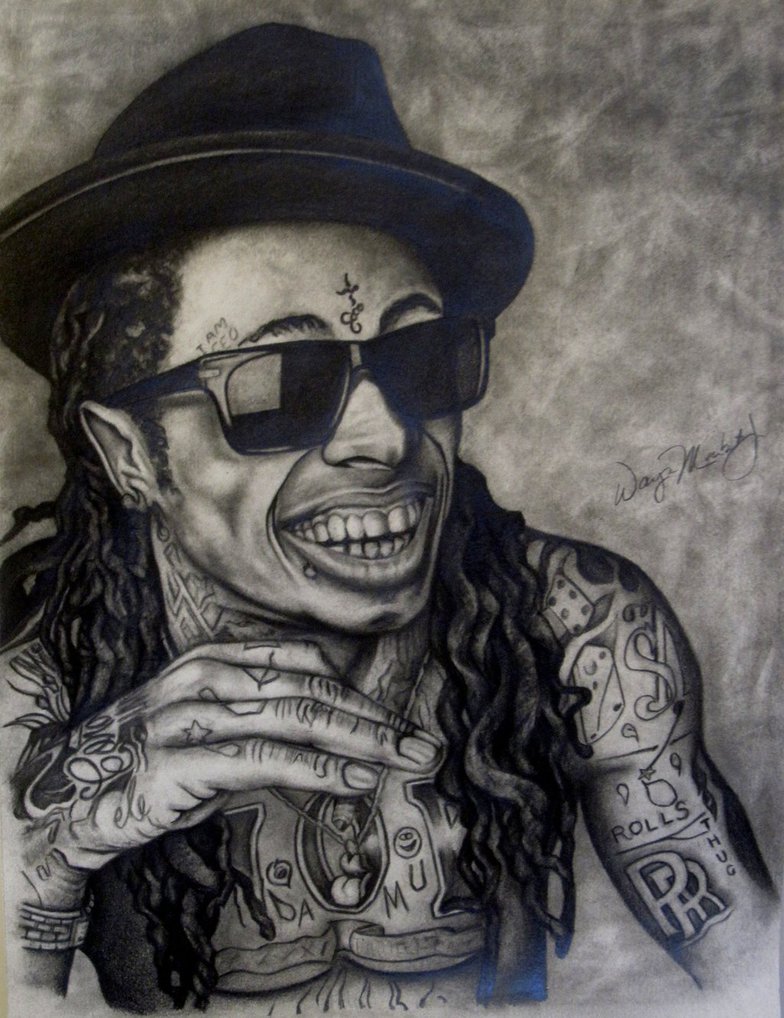784x1018 Lil Wayne Drawing Pictures Drawing - Lil Wayne Drawing
