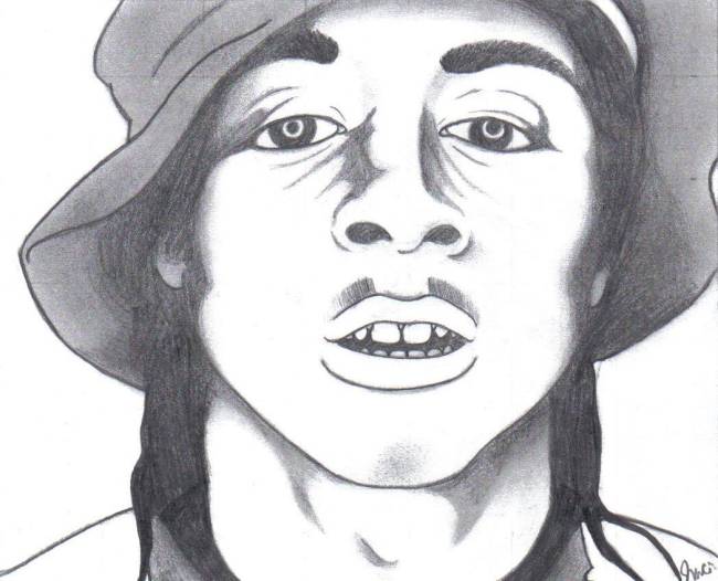 650x526 Lil Wayne - Lil Wayne Drawing
