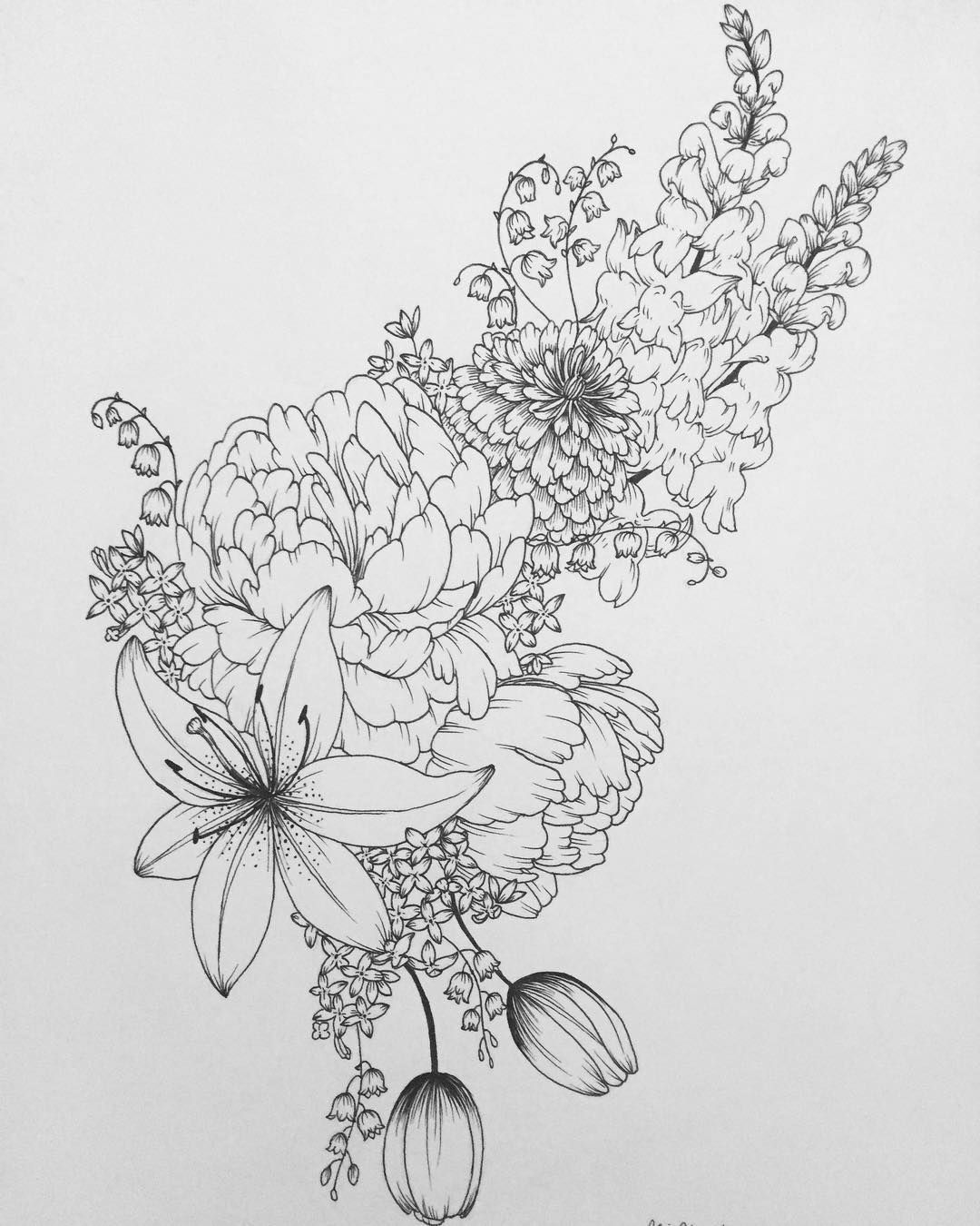1080x1350 lilac drawing drawing skill - Lilac Drawing