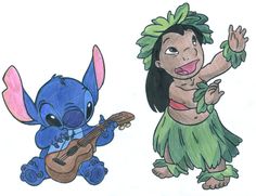 Lilo And Stitch Drawing At Paintingvalleycom Explore