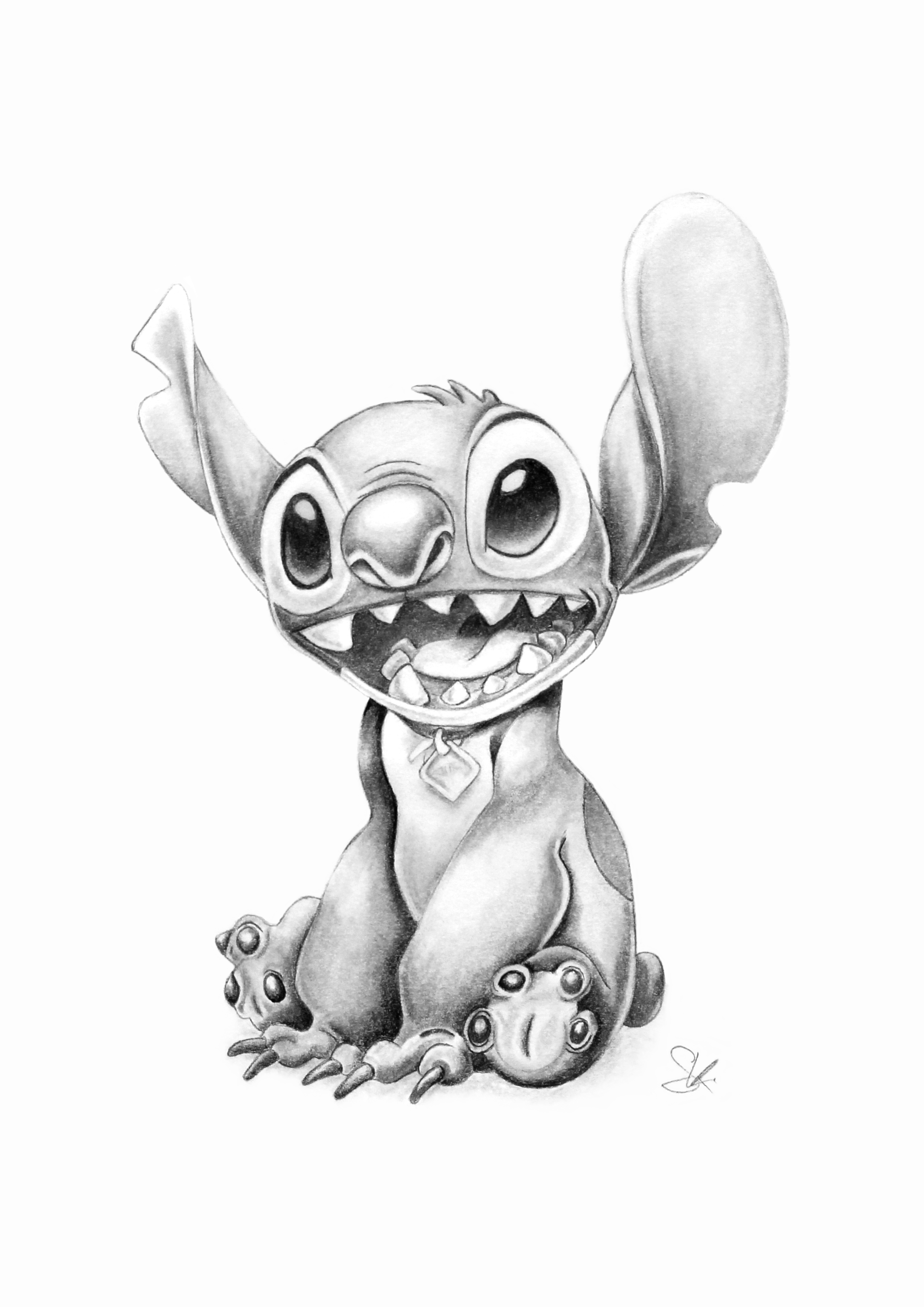 Lilo Stitch Drawing at PaintingValley.com | Explore collection of Lilo ...